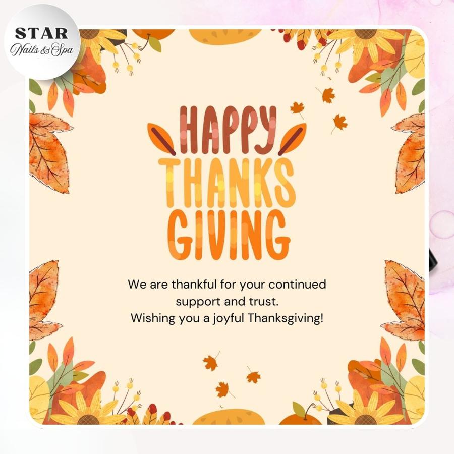 Thanksgiving nail design